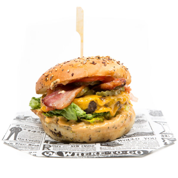 Cheese Bacon Burger Simple aux Deux-Alpes