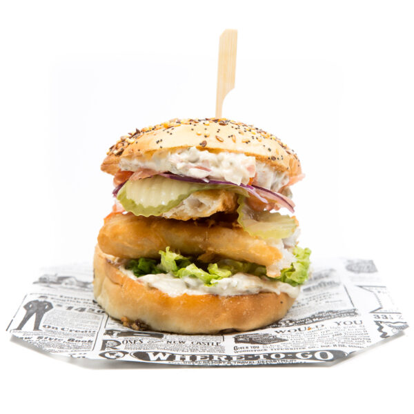 Fish Burger Simple aux Deux-Alpes