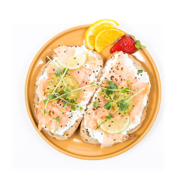 Brunch Toast Saumon aux Deux-Alpes