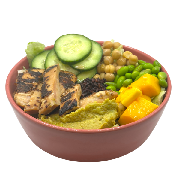 Chicken peanut bowl